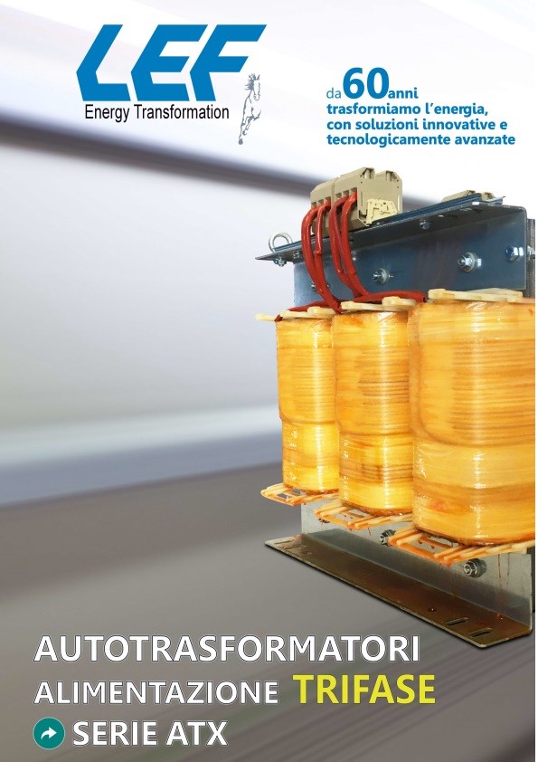 Brochure Autotrasformatori Trifase